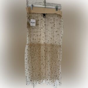 Vintage Forever 21 sparkly holiday skirt. Nwt LARGE